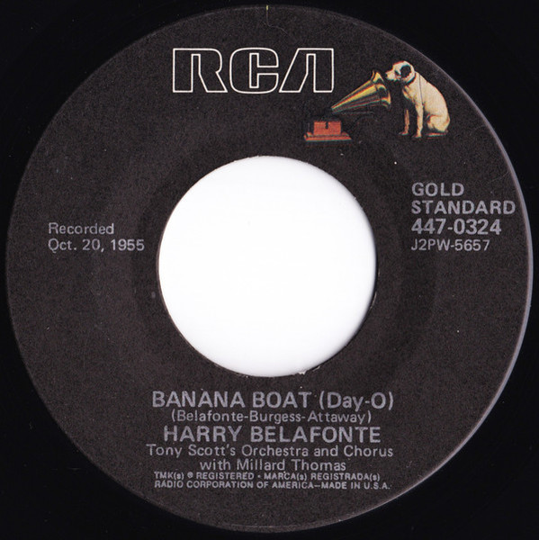 Harry Belafonte - Banana Boat (Day-O) / Jamaica Farewell (7", Styrene)