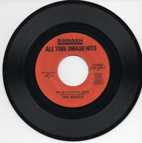 The Angels (3) - My Boyfriend's Back (7", RE, Styrene, PRC)