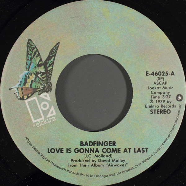 Badfinger - Love Is Gonna Come At Last (7", Single)