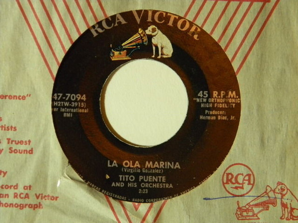 Tito Puente And His Orchestra - Be Mine Tonight (Noche De Ronda) / La Ola Marina (7", Single)