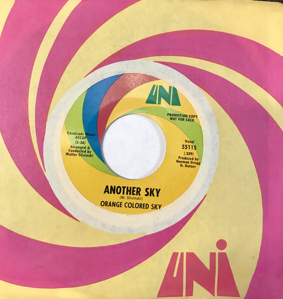 Orange Colored Sky - Another Sky / Happiness Is (7", Promo)