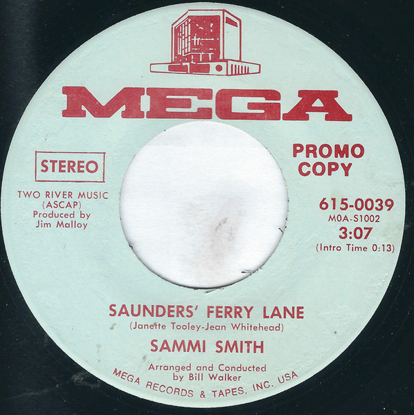 Sammi Smith - Saunders' Ferry Lane (7", Single, Promo)