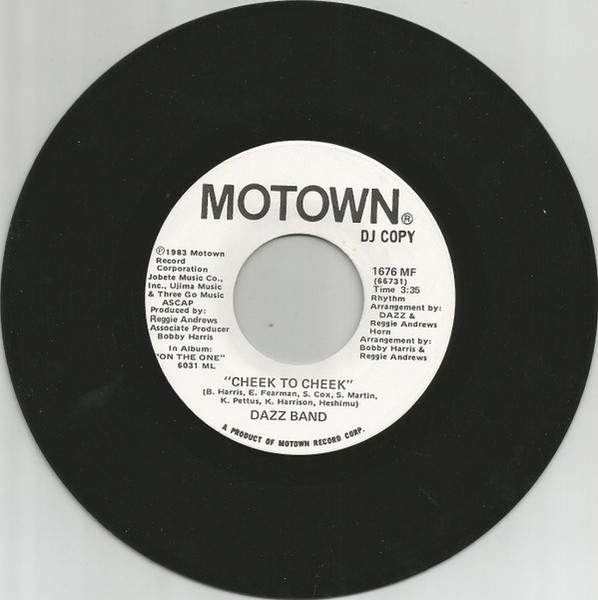 Dazz Band - Cheek To Cheek (7", Promo, DJ )