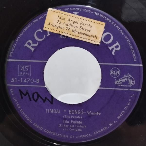 El Rey Del Timbal* - Ran-Kan-Kan / Timbal Y Bongó  (7")