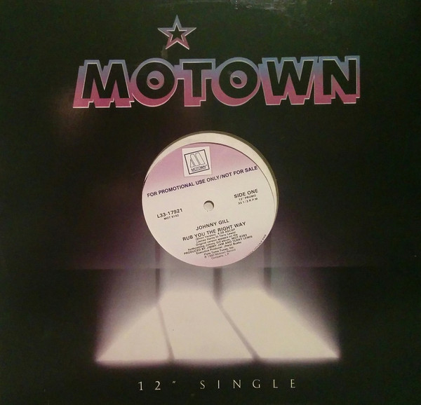 Johnny Gill - Rub You The Right Way (12", Promo)