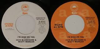 Jack Blanchard & Misty Morgan - I'm High On You (7", Promo)
