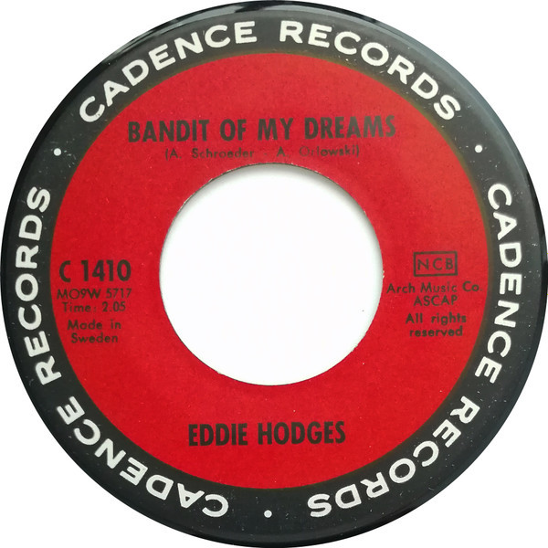 Eddie Hodges - Bandit Of My Dreams (7", Single)