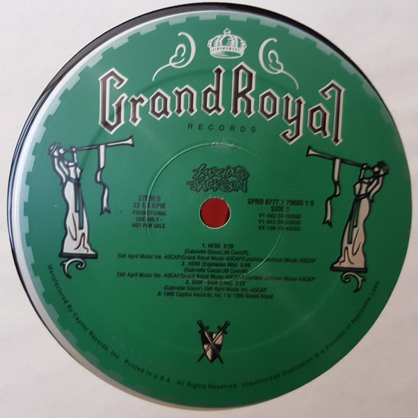 Luscious Jackson - Here (12", Promo)