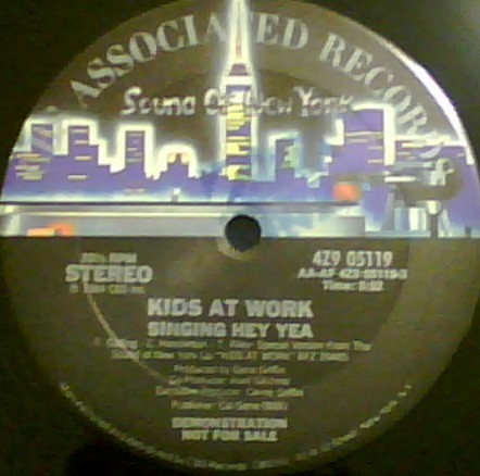 Kids At Work - Singing Hey Yea (12", Promo)