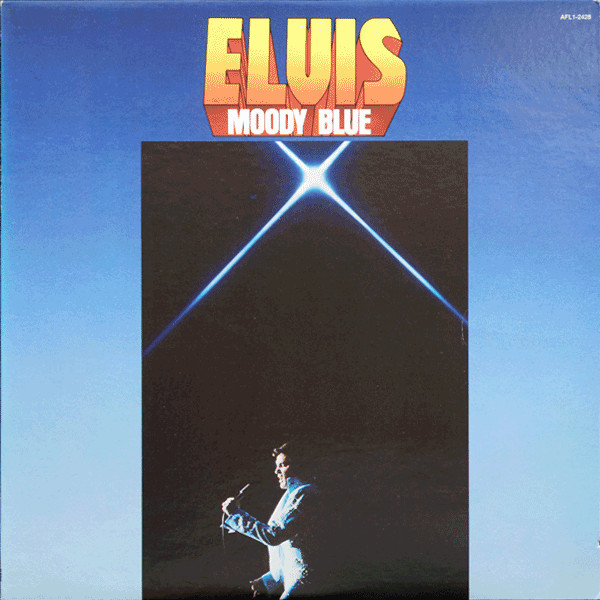Elvis Presley - Moody Blue (LP, Album, Wad)