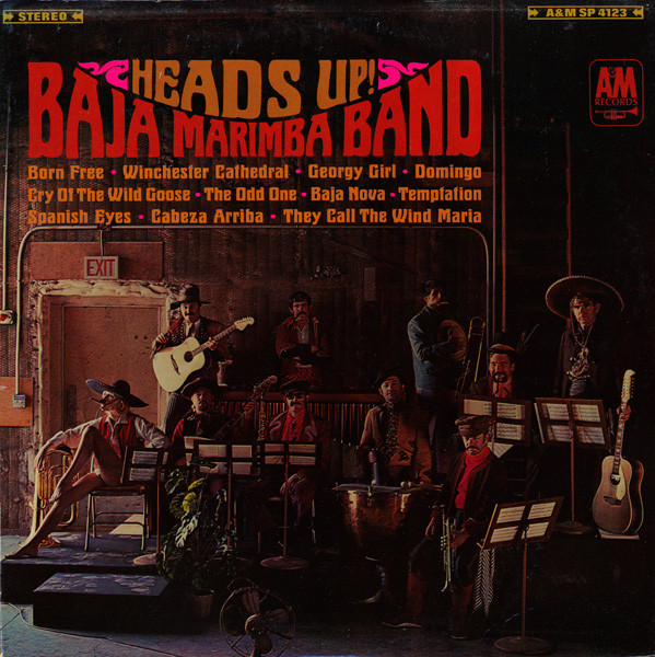 Baja Marimba Band - Heads Up! (LP, Album)_3685342900
