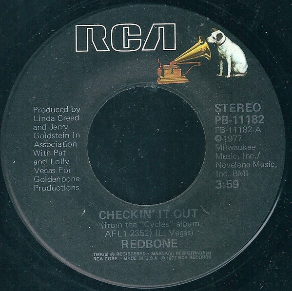 Redbone - Checkin' It Out / Funky Silk (7")