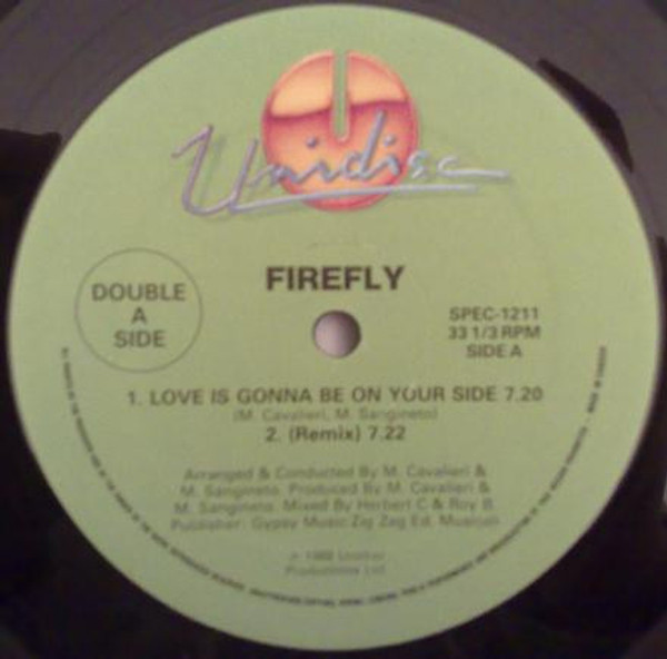 Firefly (2) / Kano - Love Is Gonna Be On Your Side / I'm Ready / It's A War (12", Maxi, Gre)