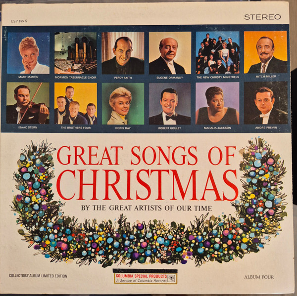 Various - Great Songs Of Christmas (By The Great Artists Of Our Time) (LP, Album, Comp, Ltd)_3711848824