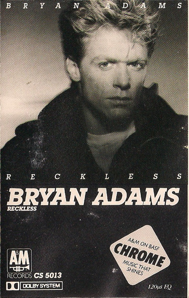 Bryan Adams - Reckless (Cass, Album, Whi)