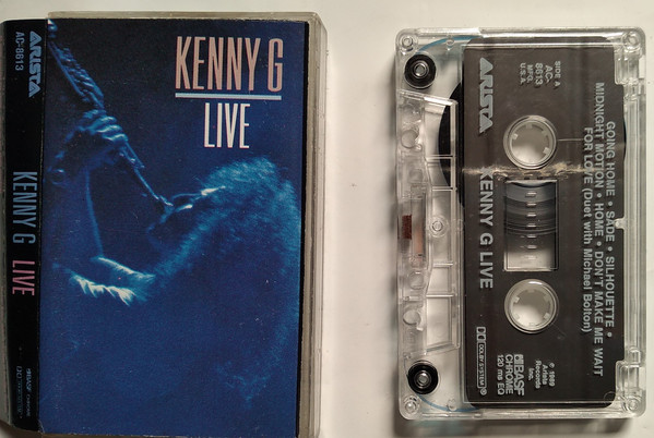 Kenny G (2) - Live (Cass, Album)