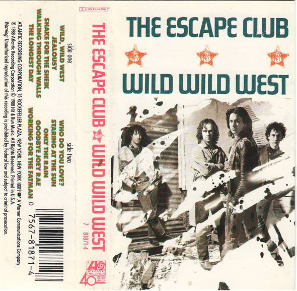 The Escape Club - Wild Wild West (Cass, Album, SR,)