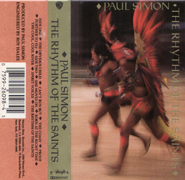 Paul Simon - The Rhythm Of The Saints (Cass, Album, SR)