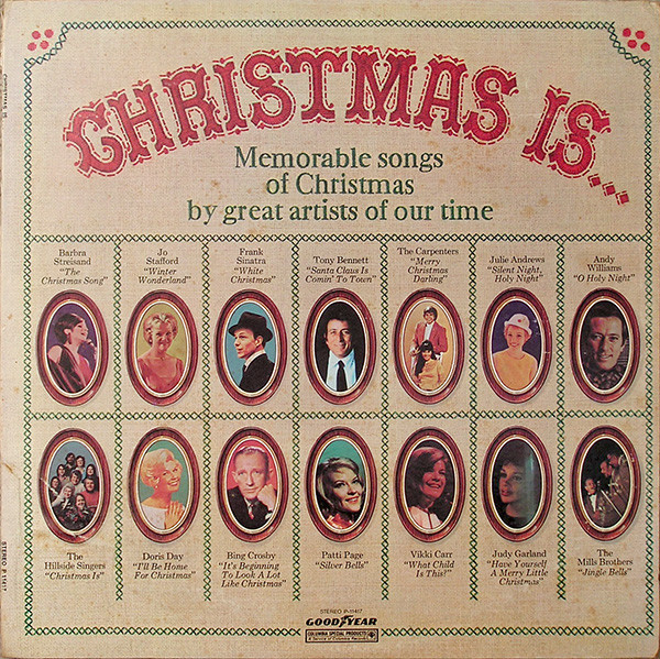 Various - Christmas Is... (Memorable Songs Of Christmas By Great Artists Of Our Time) (LP, Comp, Ter)