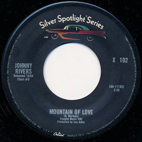 Johnny Rivers - Mountain Of Love / Maybellene (7", RE)