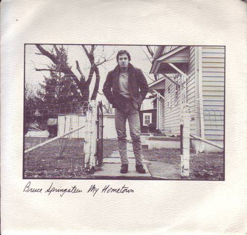 Bruce Springsteen - My Hometown (7", Single, Styrene, Car)
