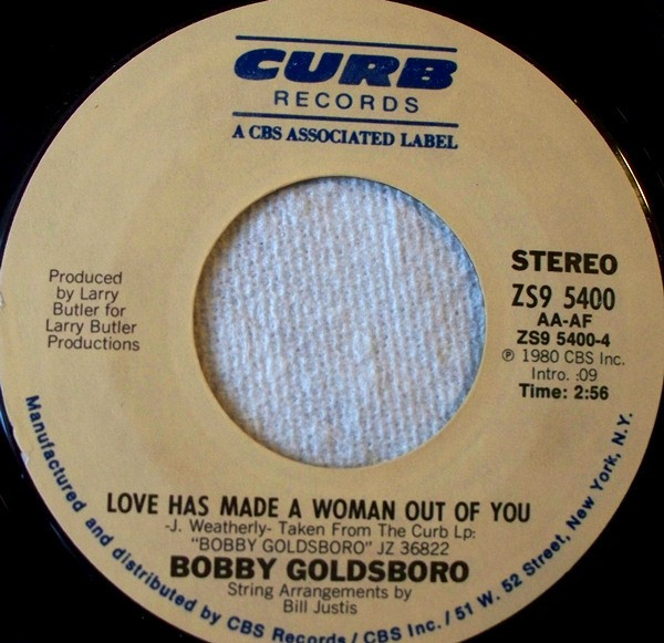 Bobby Goldsboro - Goodbye Marie (7", Single, Styrene, Ter)
