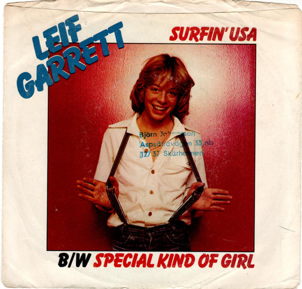 Leif Garrett - Surfin' USA b/w Special Kind Of Girl (7", Single, SP )