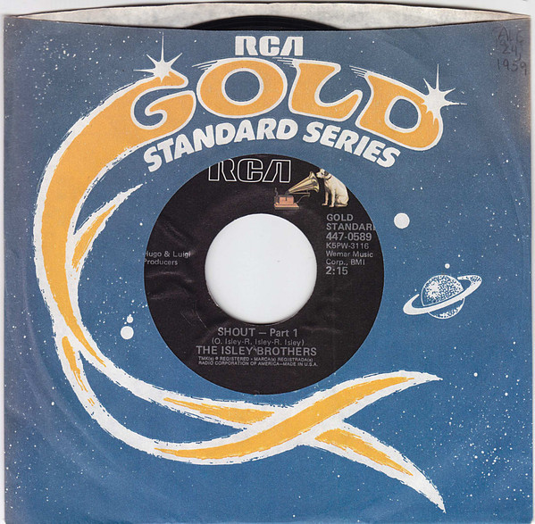 The Isley Brothers - Shout (7", Single, Mono, RE, Styrene, Ind)