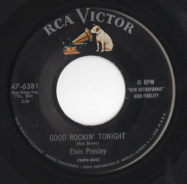 Elvis Presley - Good Rockin' Tonight / I Don't Care If The Sun Don't Shine (7", Single, RE, Ind)