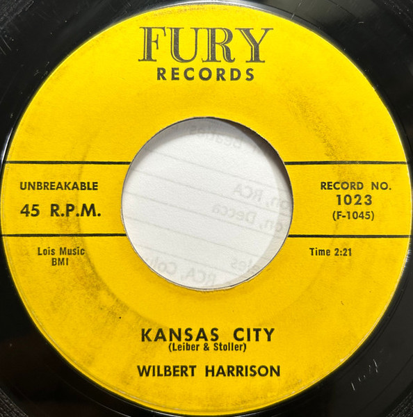Wilbert Harrison - Kansas City (7", Single)