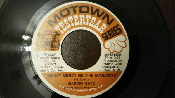 Marvin Gaye - Mercy Mercy Me (The Ecology) / Chained (7", Single)