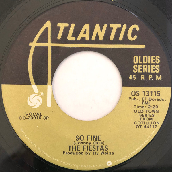 The Fiestas  / Robert & Johnny - So Fine / We Belong Together (7", Single, RE)