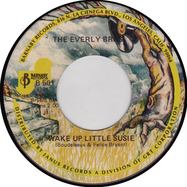 The Everly Brothers* - Wake Up Little Susie / Maybe Tomorrow (7", Single)