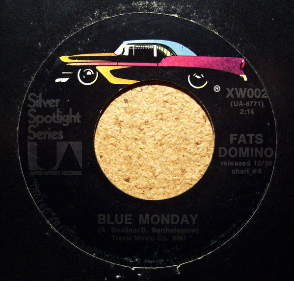 Fats Domino - Blue Monday / I'm Gonna Be A Wheel Some Day (7", Single, RE)