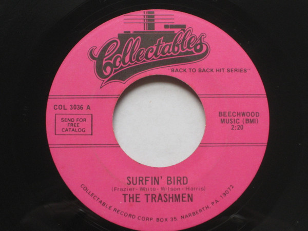 The Trashmen / The Dovells - Surfin' Bird / You Can't Sit Down (7", RE)