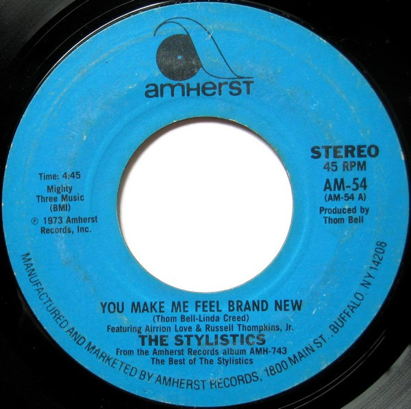 The Stylistics - You Make Me Feel Brand New (7", RE, Styrene, Pit)