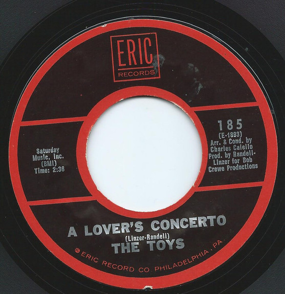 The Toys / The Bob Crewe Generation - A Lover's Concerto / Music To Watch Girls By (7", RE)