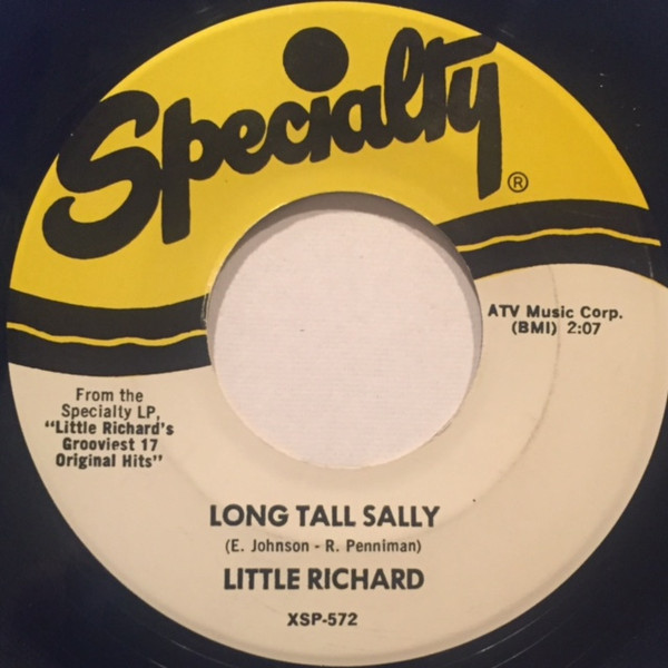 Little Richard - Long Tall Sally / Slippin' And Slidin' (7", RE)