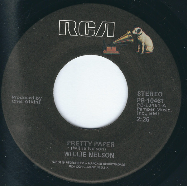 Willie Nelson - Pretty Paper / What A Merry Christmas This Could Be (7", Single, RE)