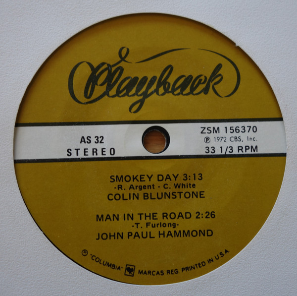 Various - Playback (7", MiniAlbum, Styrene)