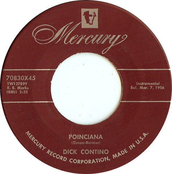 Dick Contino - Poinciana (7")