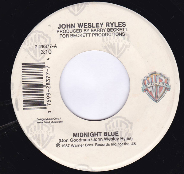 John Wesley Ryles - Midnight Blue (7", Single)