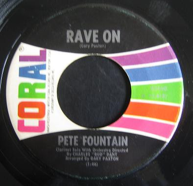 Pete Fountain - Rave On / The Whiffenpoof Song (7")
