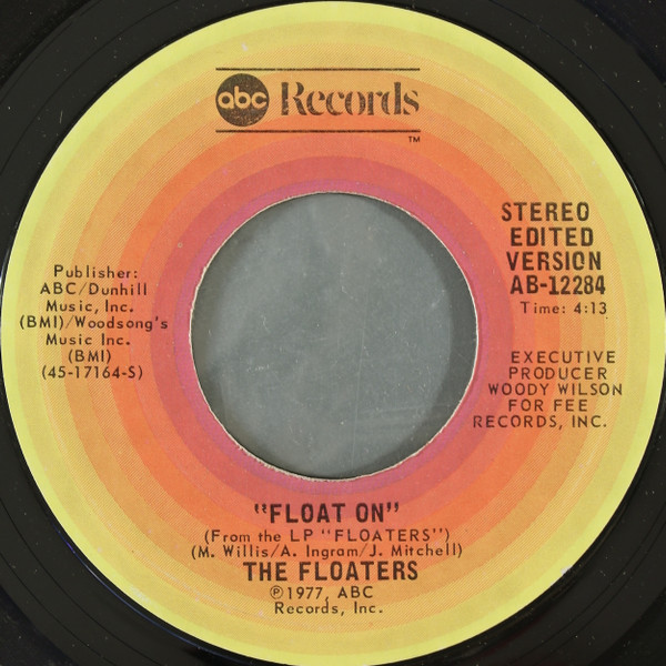 The Floaters - Float On (7", Single, Styrene, Pit)