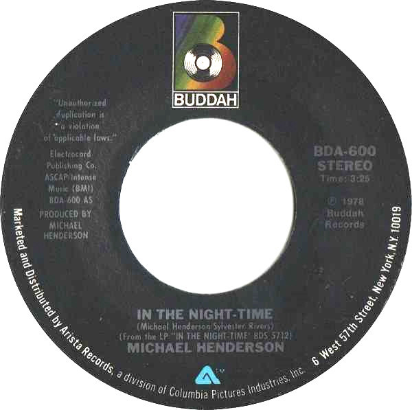 Michael Henderson - In The Night-Time (7", Single, Ter)