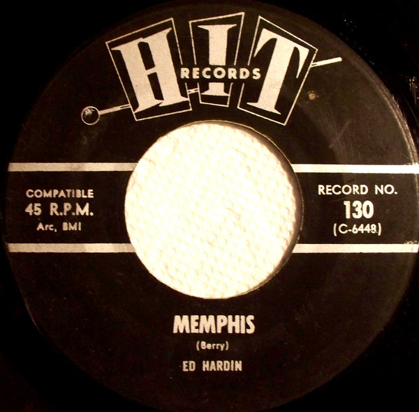 Ed Hardin - Memphis / Bad To Me (7", Mono)