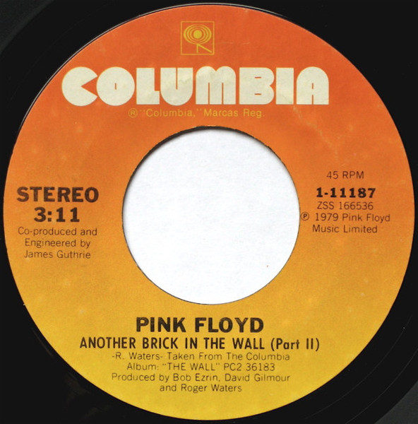 Pink Floyd - Another Brick In The Wall (Part II) (7", RP, Ter)