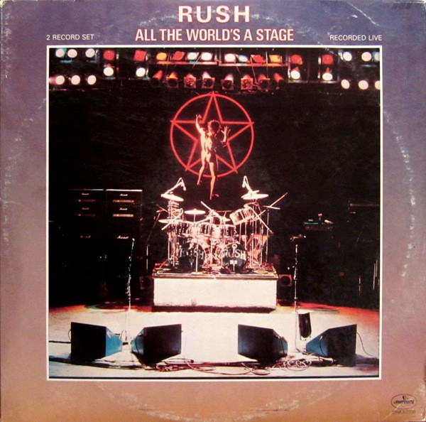 Rush - All The World's A Stage (2xLP, Album, Ter)