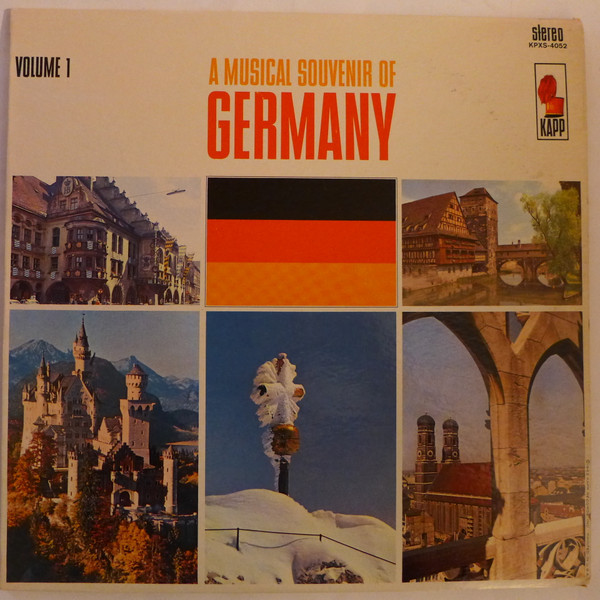 The Rhineland Chorus And Orchestra* - A Musical Souvenir Of Germany Volume 1  (LP, Album)