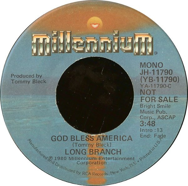 Long Branch - God Bless America (7", Promo)